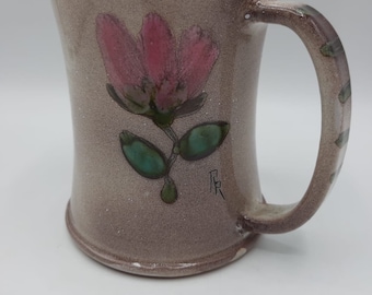 Handmade ceramic coffee mug