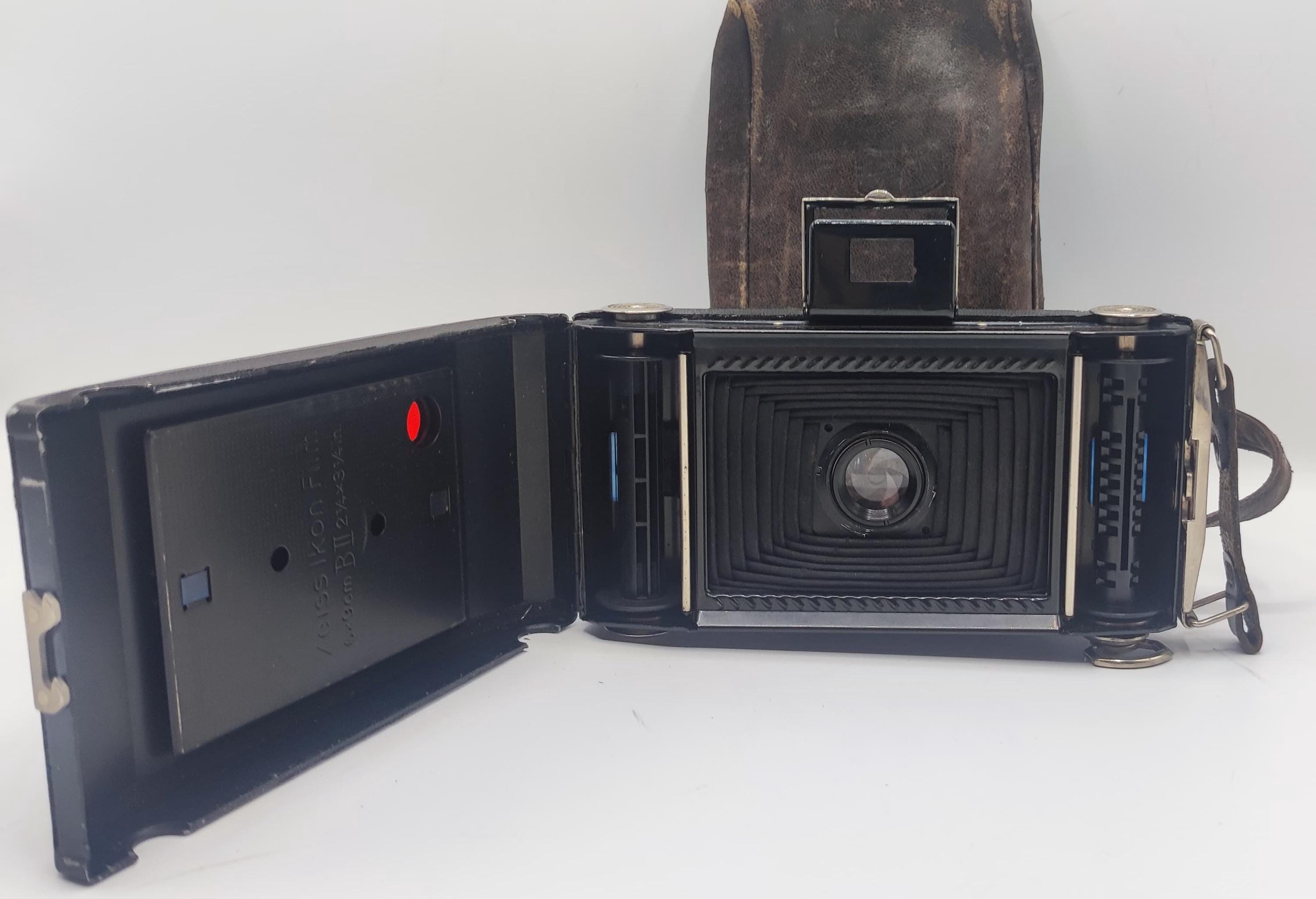 ビンテージの Zeiss Ikon ベローズ カメラ、ドイツ製、1940 年代