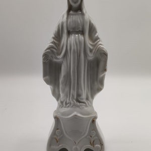 Virgen María de porcelana vintage