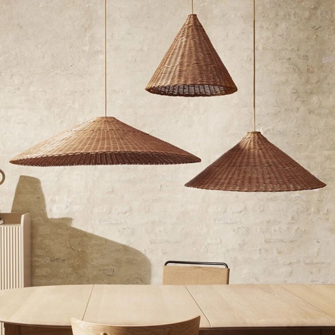 Rattan Pendant Light Etsy Australia