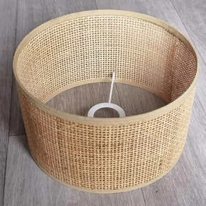 Small Bamboo Lampshade For Ceiling Lamp Table Lamp, Bamboo Pendant Light, Bamboo Light Fixture, Wicker Lampshade, Hanging Rattan Lamp Shade