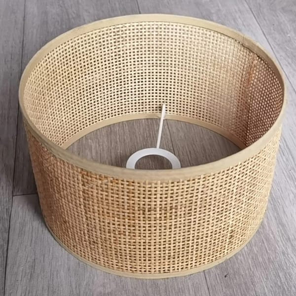 Small Bamboo Lampshade For Ceiling Lamp Table Lamp, Bamboo Pendant Light, Bamboo Light Fixture, Wicker Lampshade, Hanging Rattan Lamp Shade