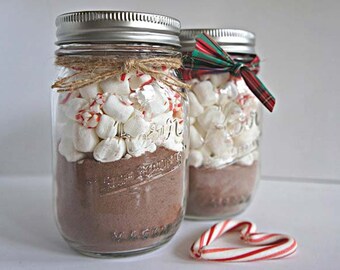 Hot Cocoa mason jars!