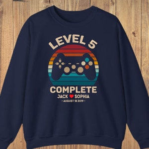 Cadeau d'anniversaire de mariage pour femme et mari, niveau 5 de personnalisation complet, cadeau d'anniversaire, jeu de cartes, jeu vidéo