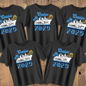 Custom Cruise Squad 2025 Shirt, Custom Cruise Squad Group Shirt for 2025, Cruise Squad Shirt, Family Cruise, Custom Family Cruise Shirts