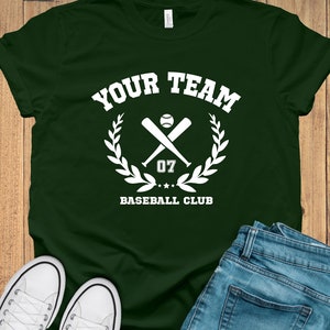 Baseball shirt, baseball mom shirt, Custom Baseball Team Name and Numbers, personalized baseball shirt, baseball gift, Custom Dad