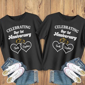 1st Anniversary Tee - Etsy