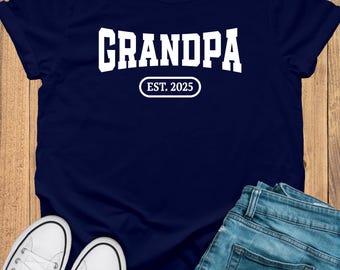 Camiseta de abuelo, regalo para abuelo, camiseta personalizada de abuelo, camiseta de abuelo, camiseta del Día del Padre, camiseta de papá, camiseta de padre, camiseta de papá