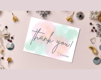 tarjeta de agradecimiento