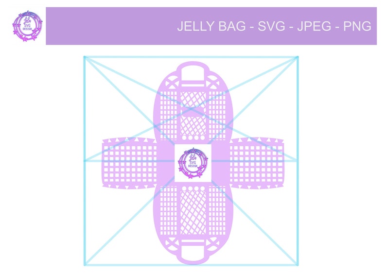 Jelly Bag SVG Jelly Tote Bag SVG Cricut Jelly Beach Bag Etsy