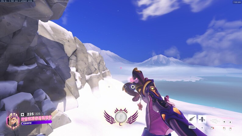 Cosmic Mercy Purple Cosmic Mercy Inspired Ult & Healthbar/portrait Overlay ...