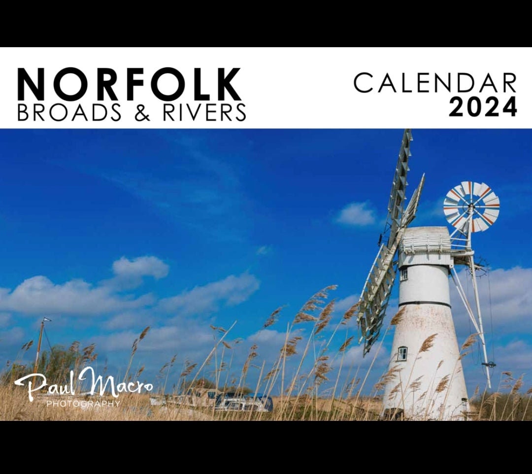 Norfolk Broads and Rivers Calendar 2024 by Local Photographer Etsy