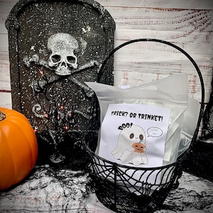Non-Candy Halloween Treats, Candy alternative, Halloween goodie bags, Halloween Handouts, Surprise Bags, Trinkets, Halloween Trinkets