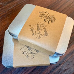 Geocaching Adventure Kit: Outdoor Hiking Supplies & First-Aid