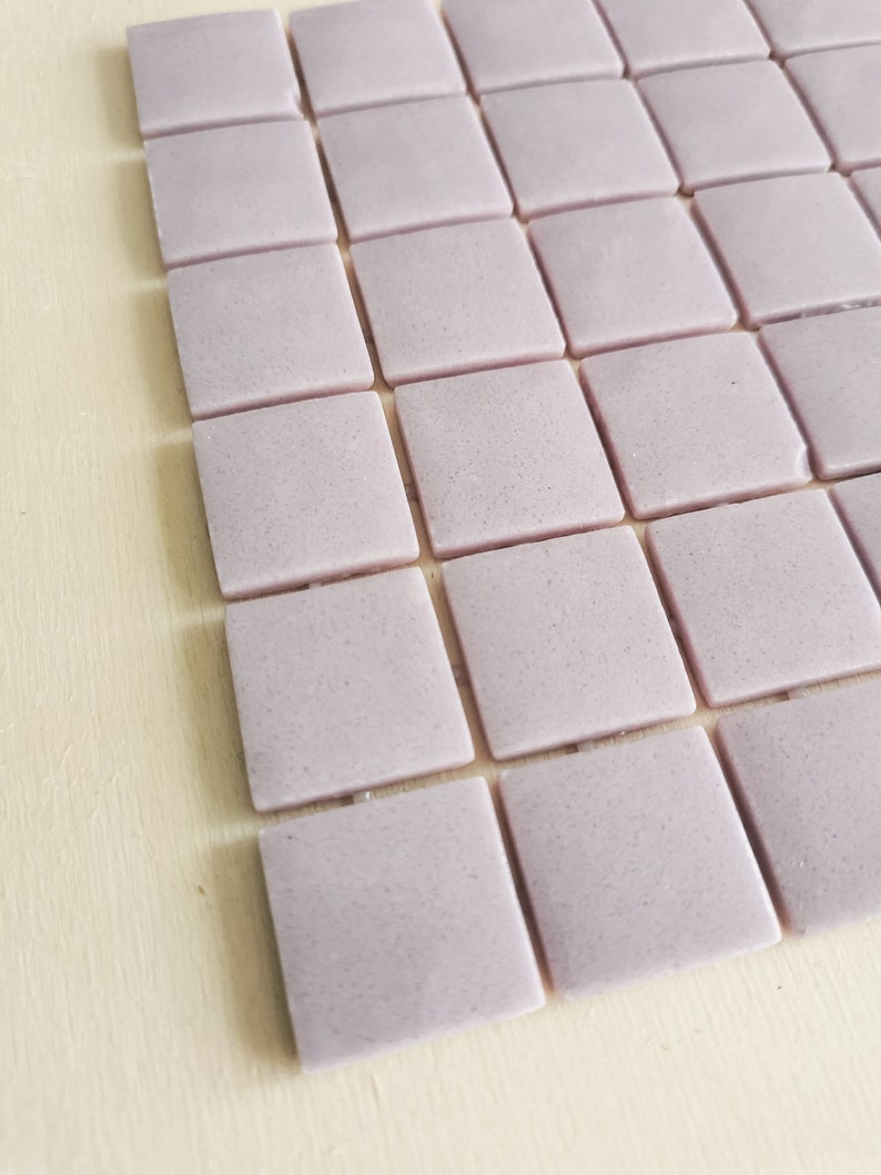 Tiled sheet in pastel purple zdjęcie 5