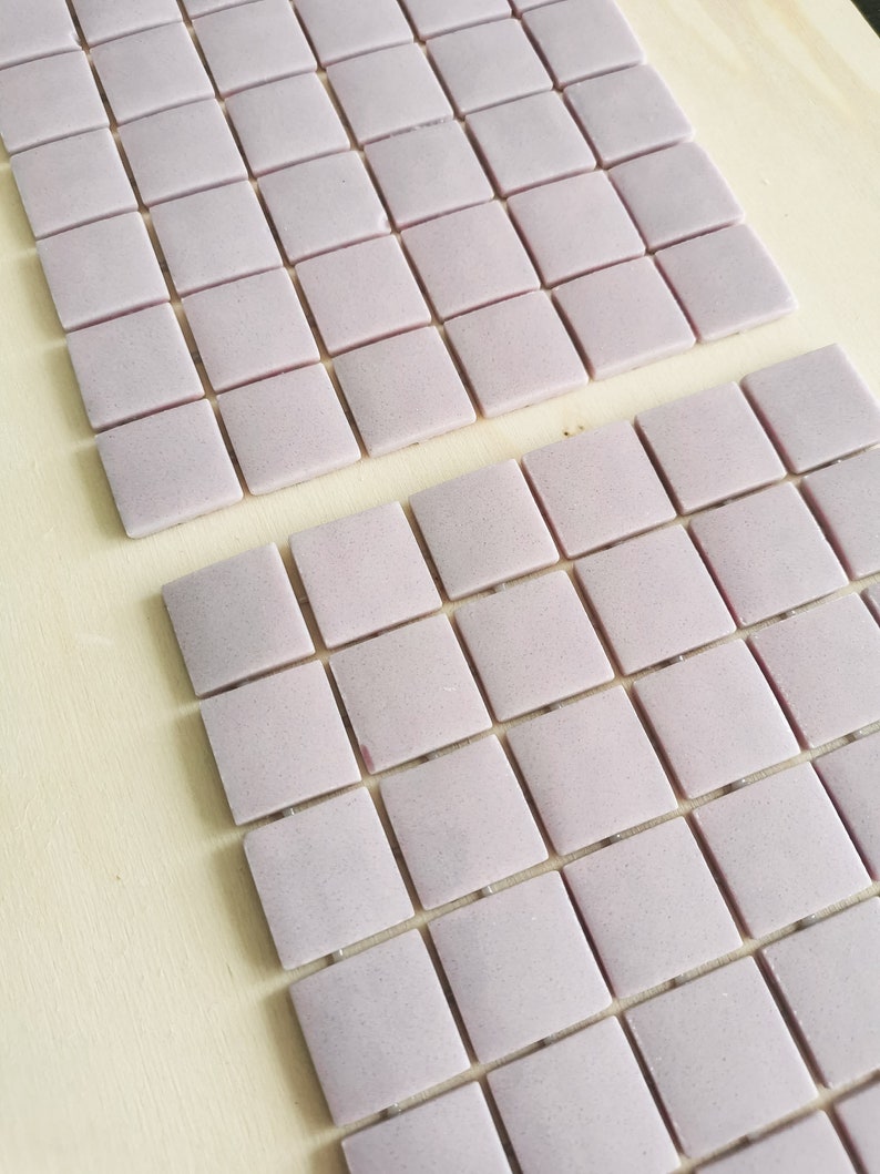 Tiled sheet in pastel purple zdjęcie 3