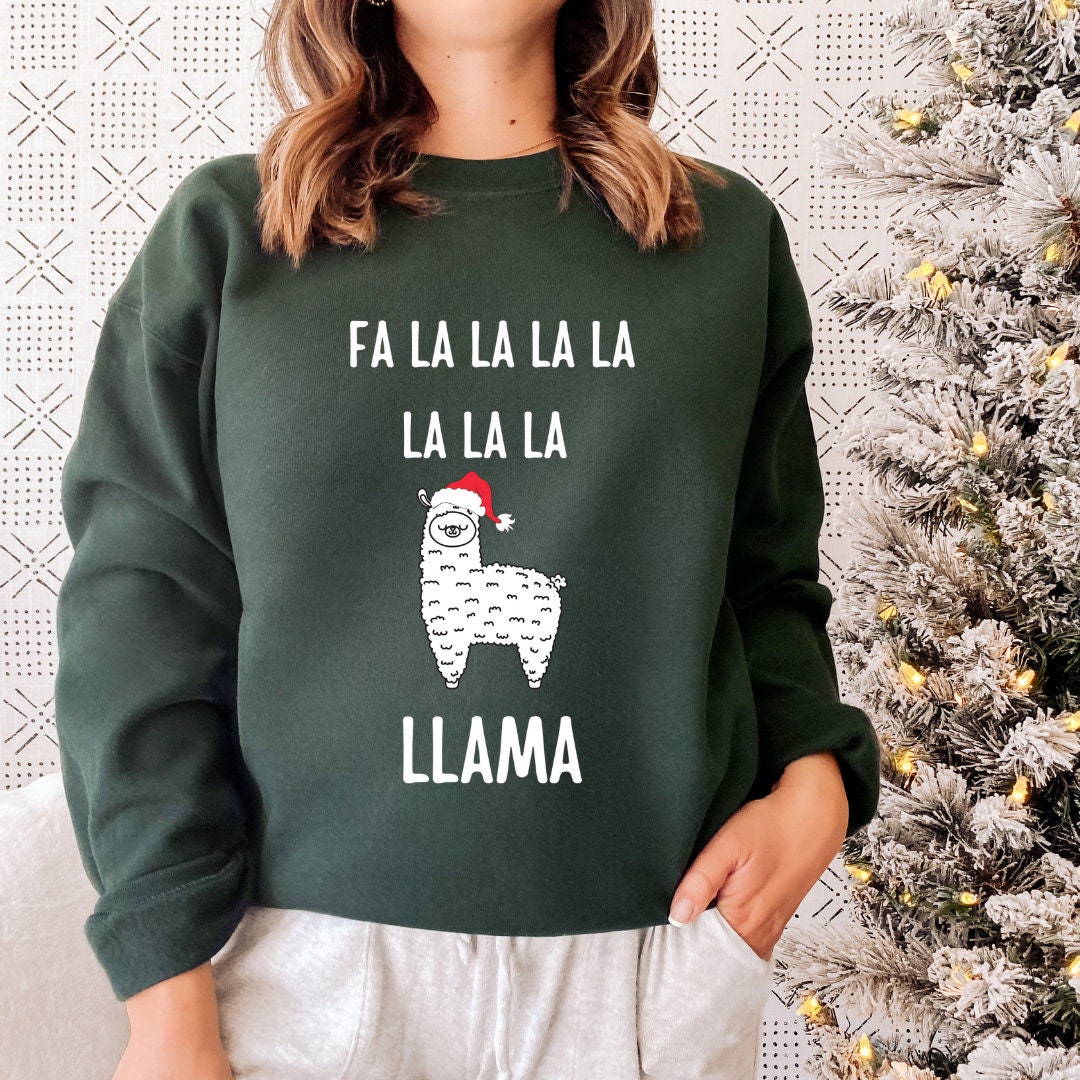 Llama Sweater - Etsy UK