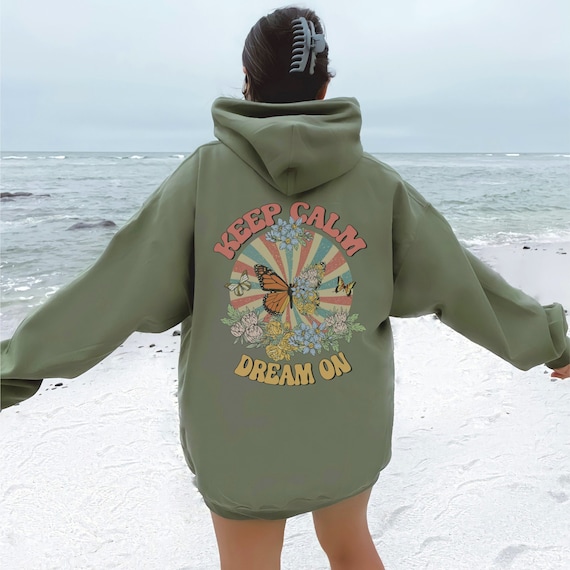 Oversized hoodie butterfly new arrivals