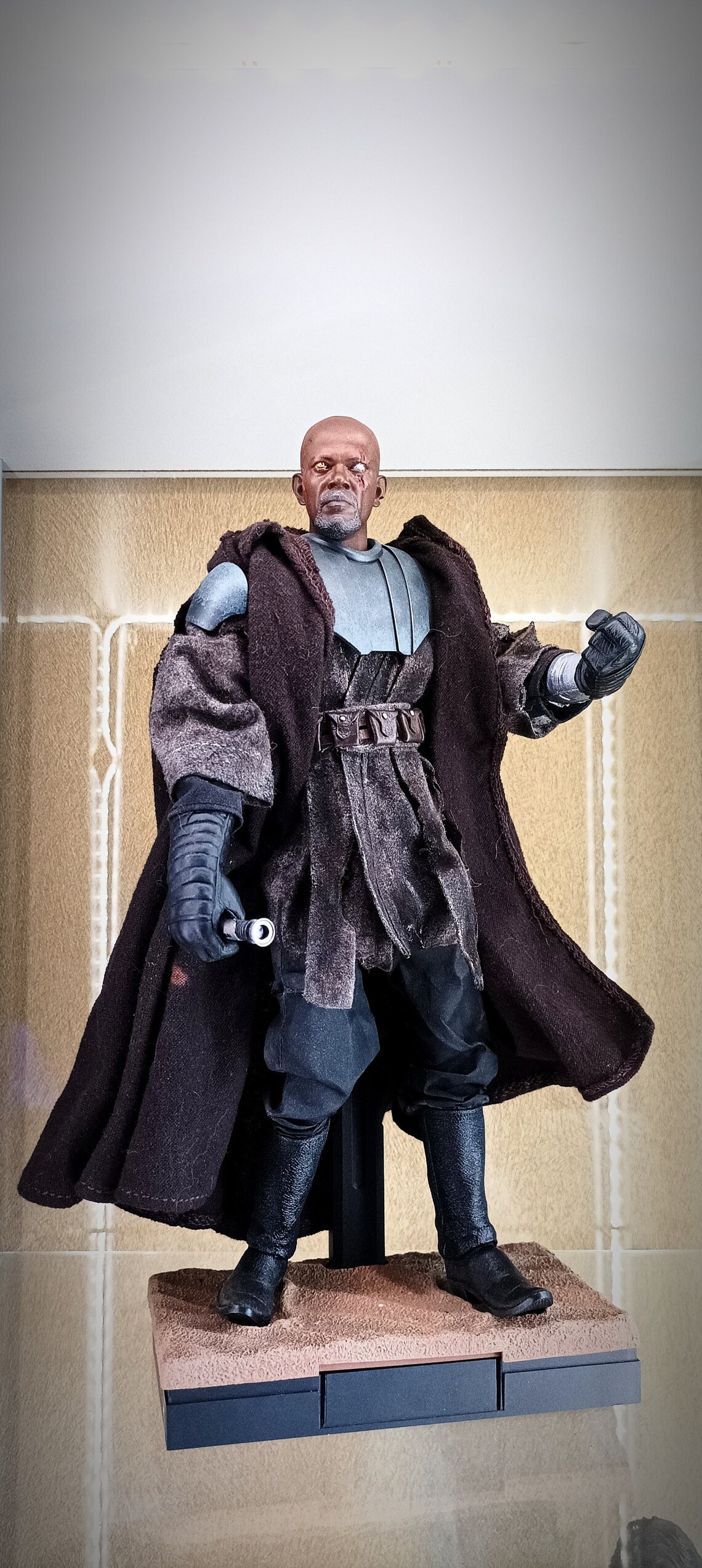 Mythos Mace Windu Dark Side 1/6 Figure Custom Etsy Ireland
