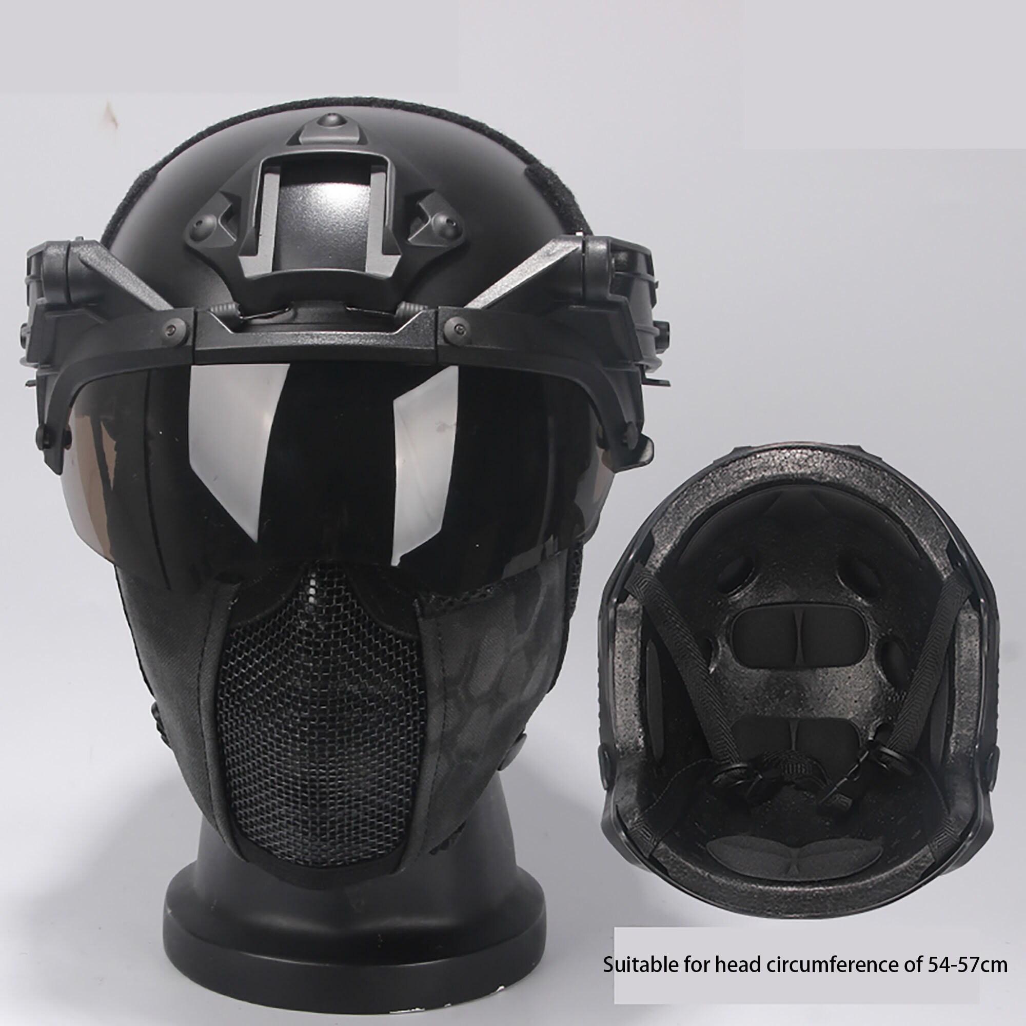 Helmet Multi-dimensional Split Type Mask Goggles Set - Etsy