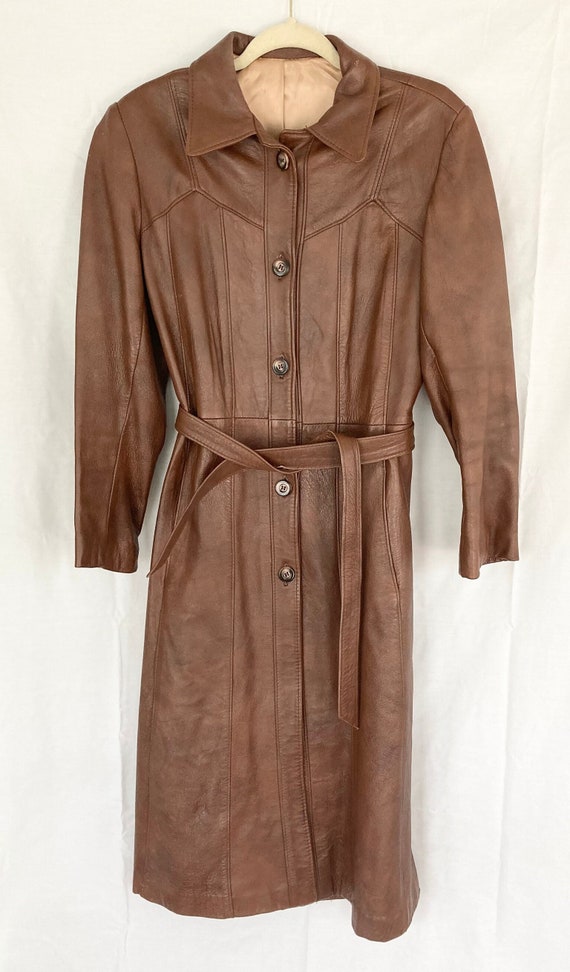 Suede Life Leather Women's Trench Coat With Leathe