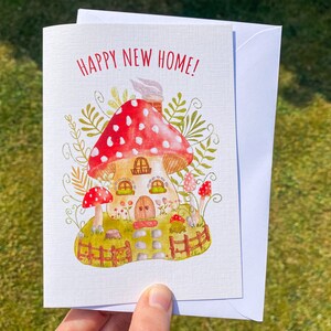 Carte Bonne nouvelle maison, Carte de voeux A6, Carte de nouvelle maison, Jolies cartes de voeux, Carte de première maison, Cadeau pour une nouvelle maison, Félicitations pour votre nouvelle maison