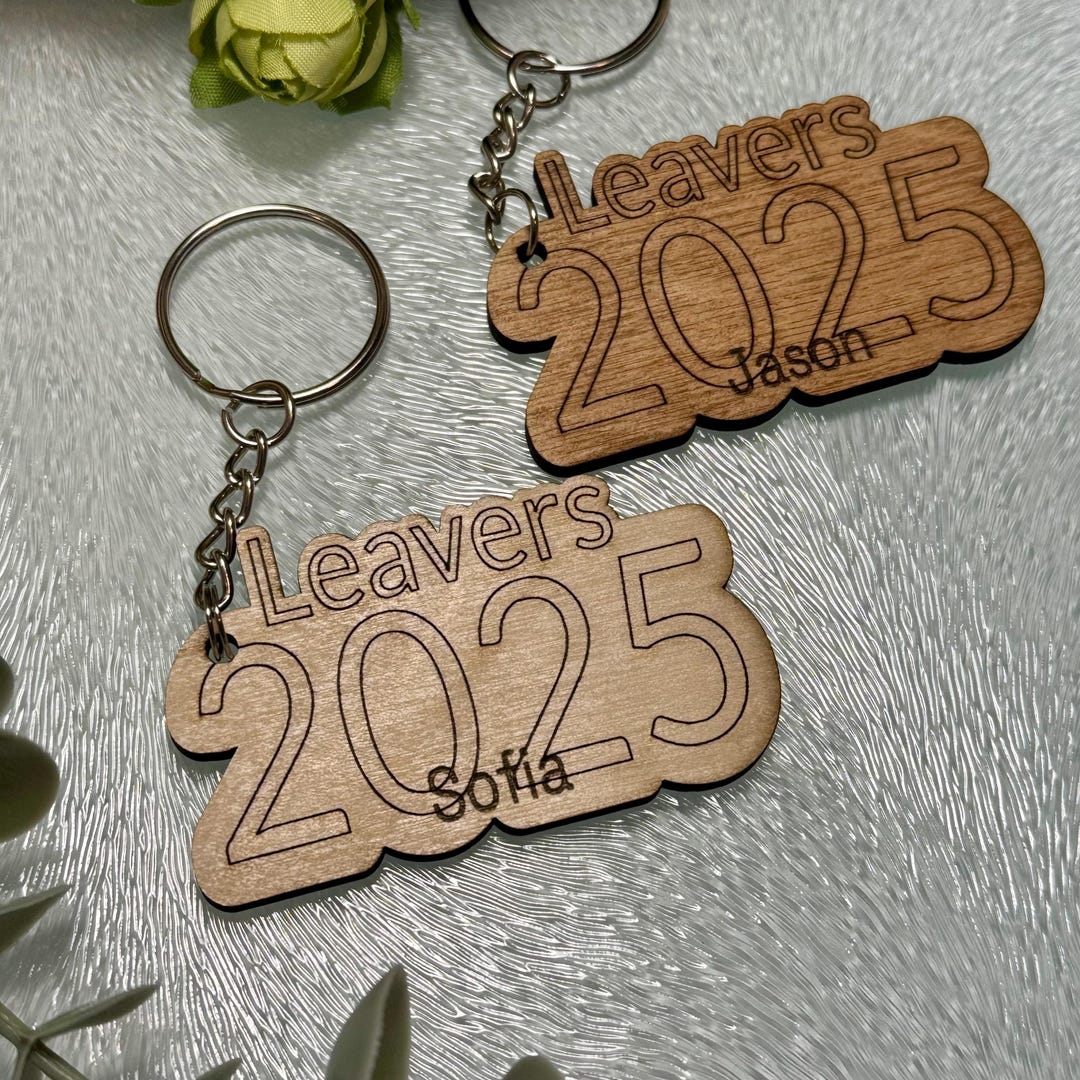 School Leaver Class of 2025 Keyring, Year 6 Leavers, Teacher Pupil Gift ...