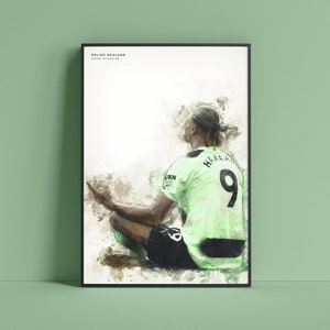 Haaland Celebration Poster - Man City
