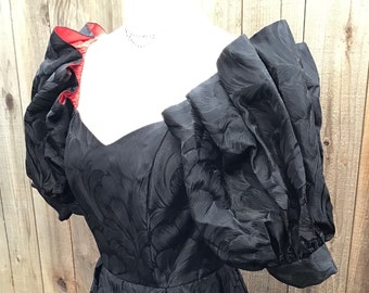 Vintage 90s Fit and Flare Dress/ US 7/ 1990s - Etsy Vintage 90s Fit and Flare Dress/ US 7/ 1990s - Etsy