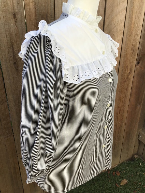 Retro/Vintage 1970s Prairie Blouse - image 2