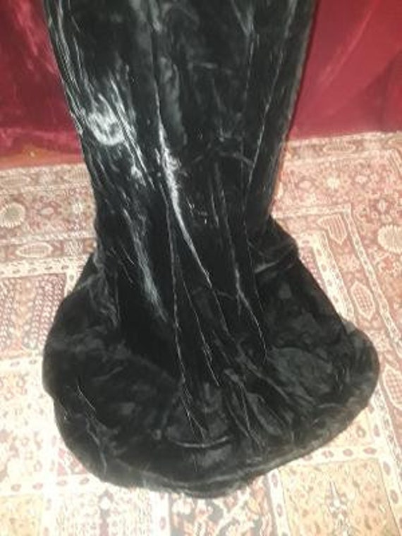 Vintage Victor Costa Boutique Velvet Dress - image 4