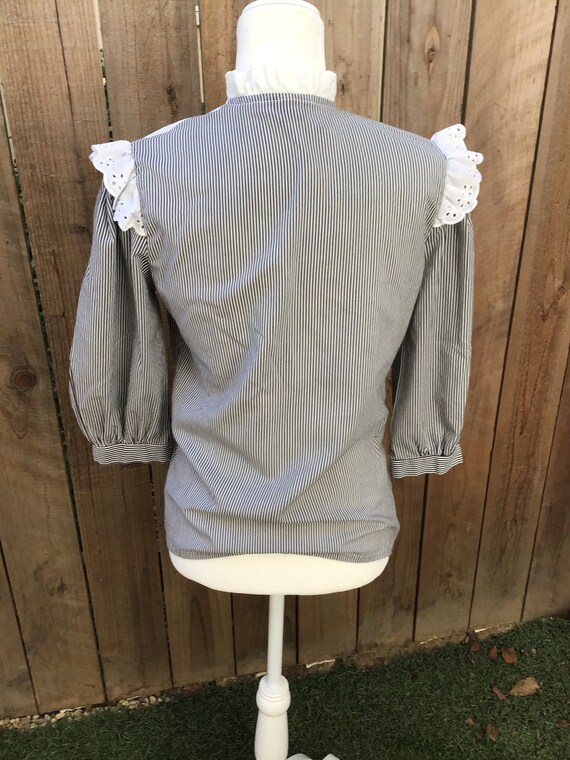 Retro/Vintage 1970s Prairie Blouse - image 3