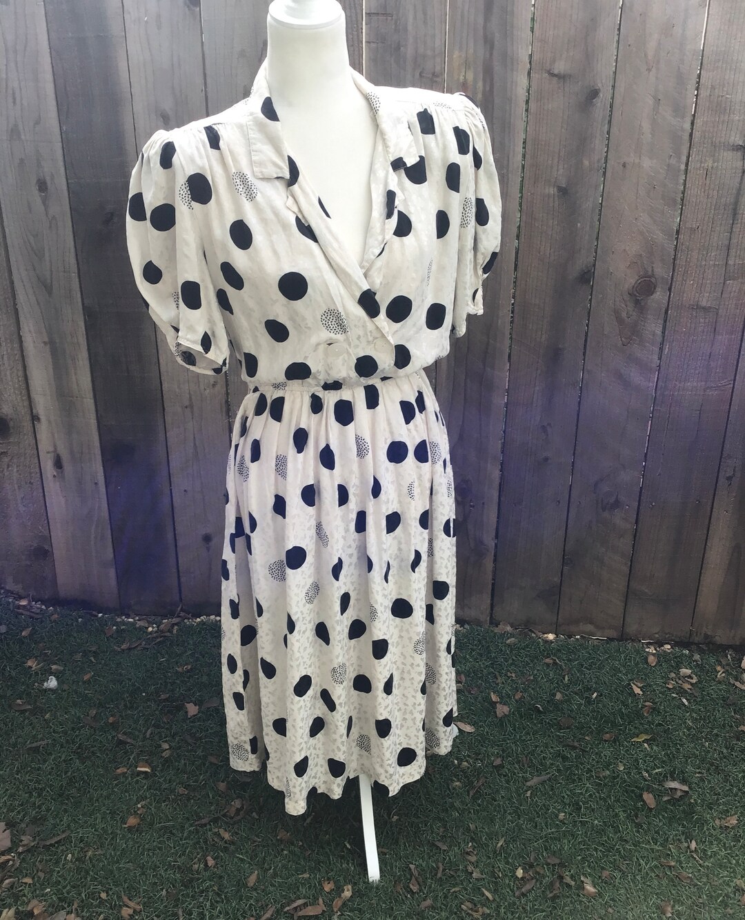 Retro/vintage Silk Adrianna Papell for Neiman Marcus Dress Etsy