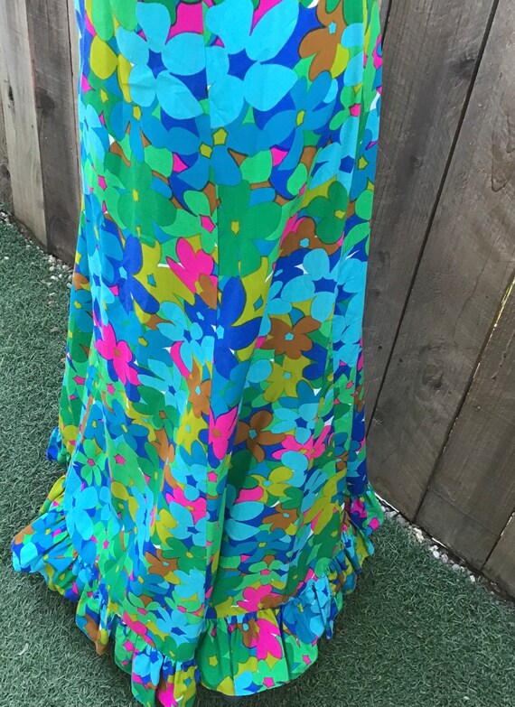 60’s Maxi Floral Dress main image 1