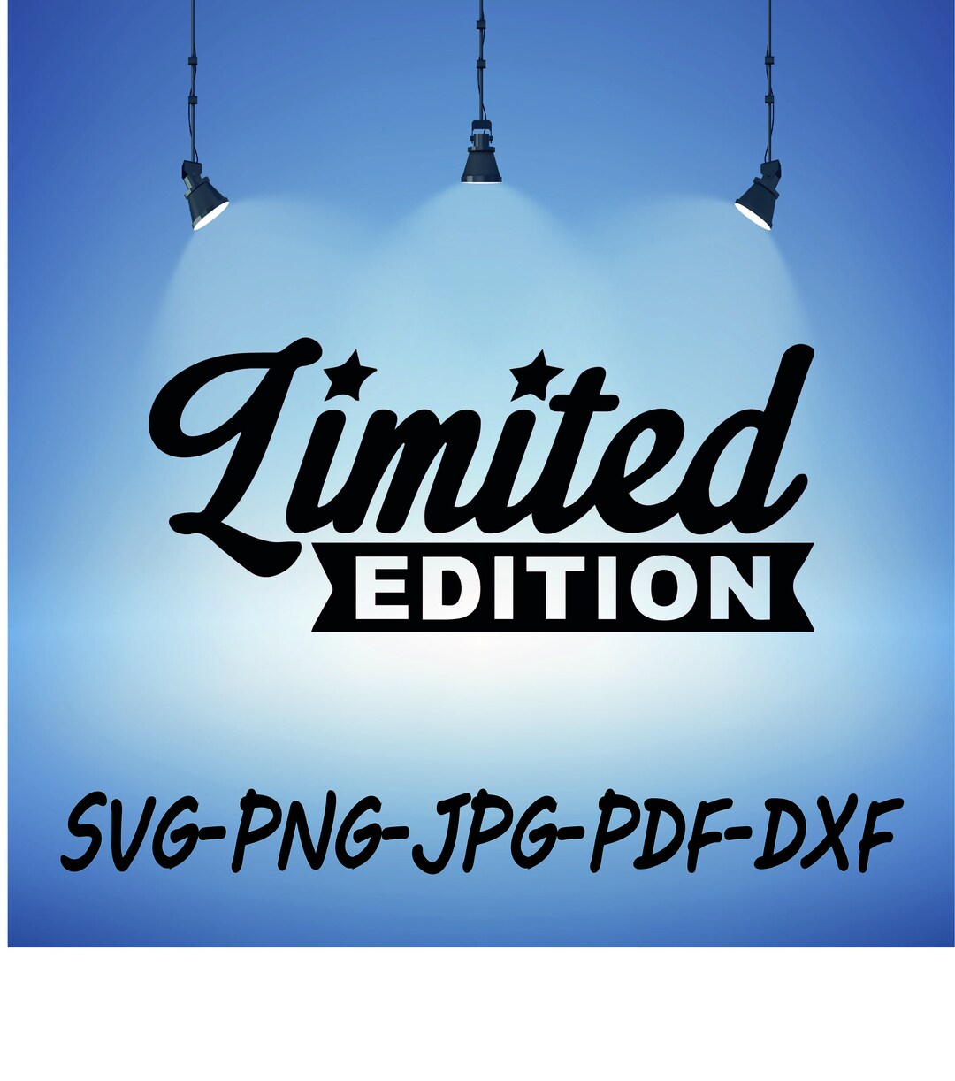 Limited Edition Svg Clipart Cut File cricut Shirt Svg Etsy