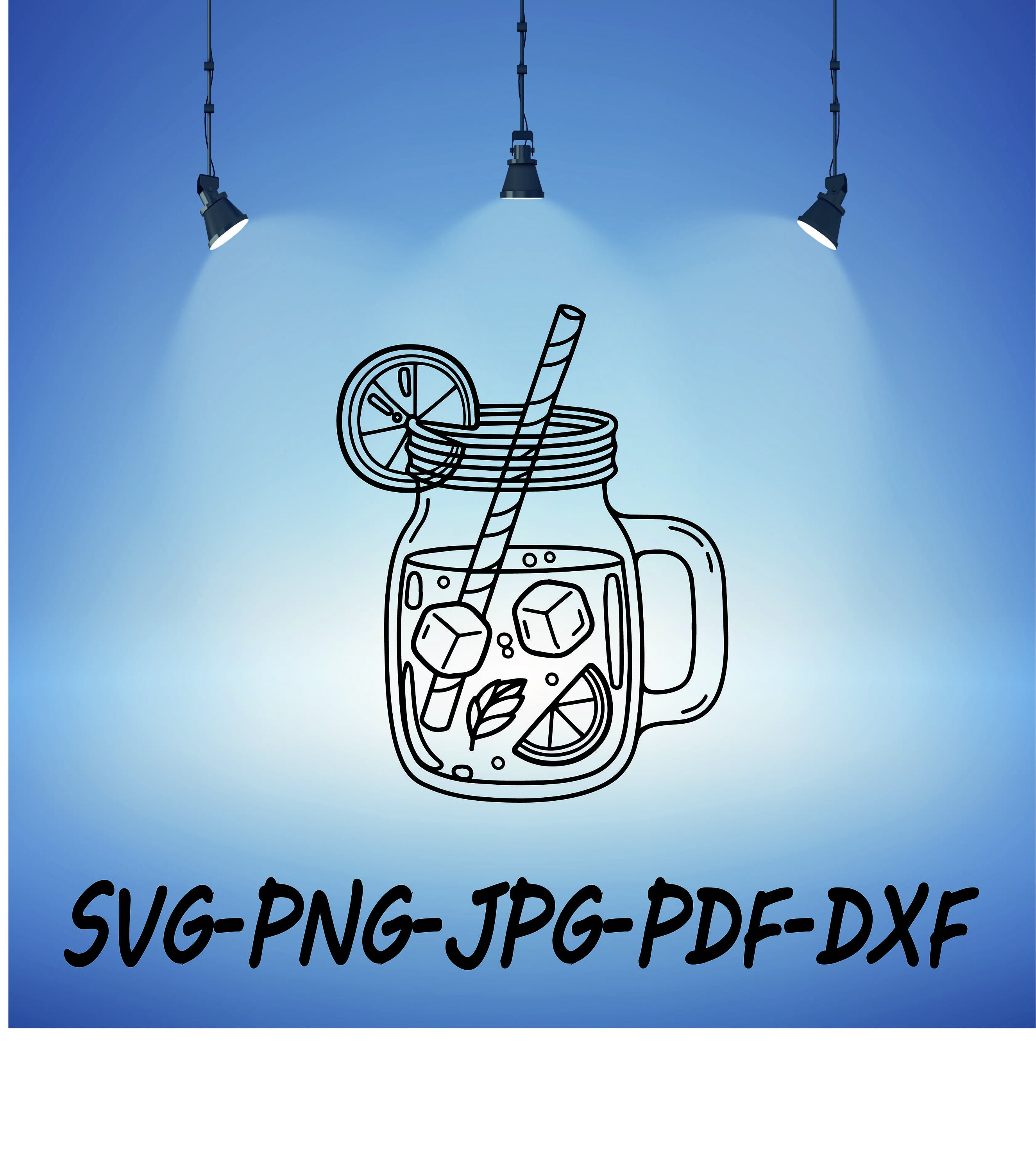 Lemonade Svg Png Dxf Digital Download Clipart - Etsy