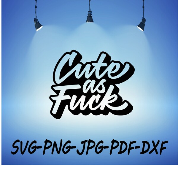 Cute Fuck Svg Etsy Ireland