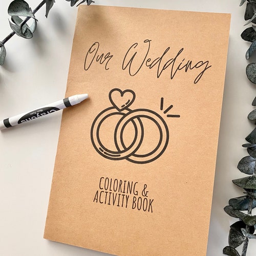 Printable Wedding Activity Pages book - Etsy