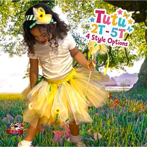 Tutu Dress for Girls with Matching Wand & Headband Tute Dress for Baby Girl 2t 3t 4t 5t Princess Dress Fairy Girls Dress Toddler Girls