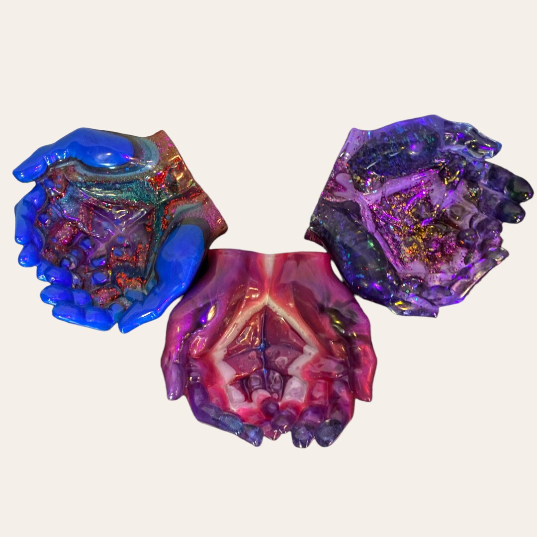 Hand Shaped Bowl for Keys, Change, Guitar Picks Candy and More. End