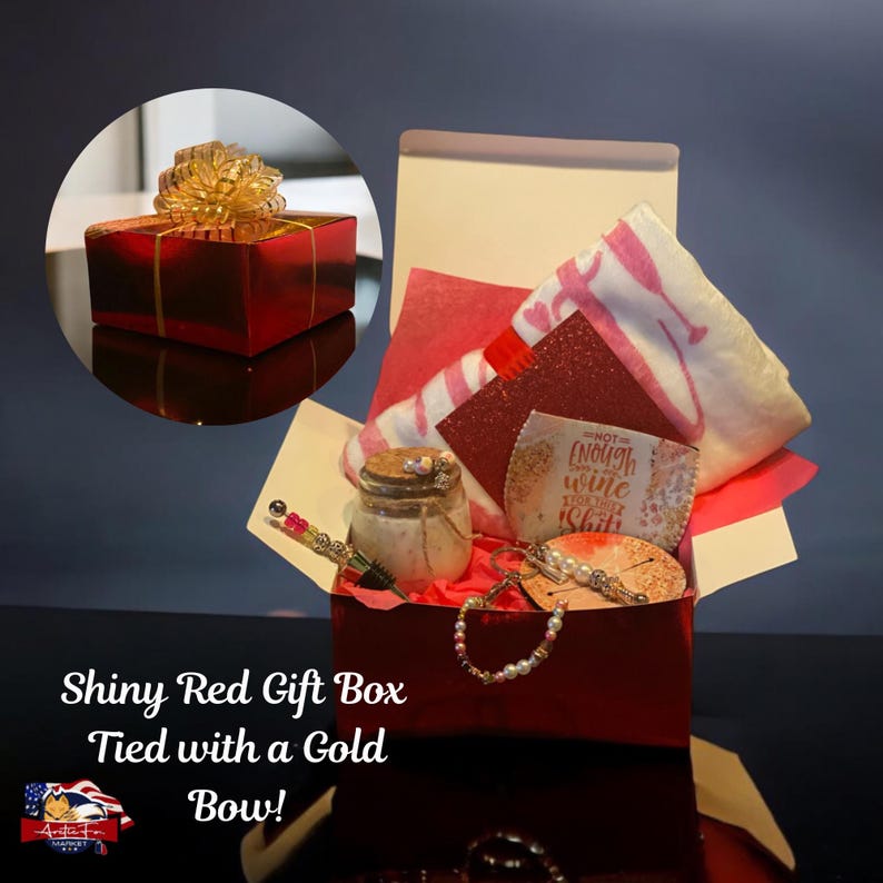 Wine Lover Gift Set With Blanket Beaded Accessories Aroma Therapy