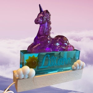 Custom Name Night lights Kids Unicorn Night Light Personalized Led USB Night Lamp Night Light for Nursery & Adults custom gifts