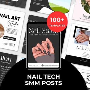 Nail Tech Instagram Templates, Nail Artist Instagram Post, Nail Technician Social Media Posts, Gel Nails Templates, Manicure Ig Posts