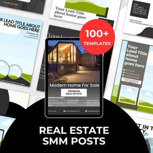 Real Estate IG Template, Seller Real Estate Marketing Social Media Instagram Bundle ,Realtor instagram Post Template Canva