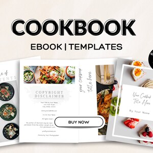 Cookbook Recipe Ebook, Digital Recipe Book, Goodnotes Recipe Cards, Digital Cookbook, Recipe Journal, iPad Recipe Book Template