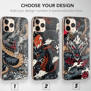 Fury of the Ancient Celestial Dragon Phone Case Cover for iPhone 17 Pro Max 16 15 Plus 14 13 Mini SE Samsung S25 S24 S23 Google Pixel 10 9