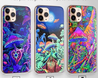 Trippy Psychedelic Phone Case Aesthetic Hippie Cover For iPhone 15 Pro Max 14 Plus 13 12 Mini 11 XR XS X 8 SE Samsung S23 S22 S21 Pixel 8 7