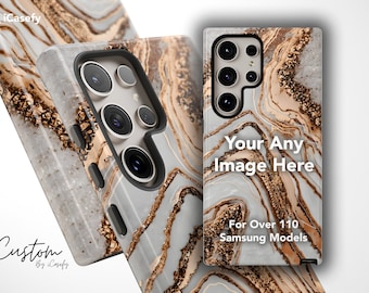 Custom Photo Samsung Case Personalise Phone Picture Gift Galaxy S26 MagSafe Magnetic S25 FE S23 Plus S22 Ultra S21 S20 S10 S9 S8 Note 10 20