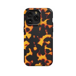 Tortoise Shell Tortoiseshell Animal Print Phone Case For iPhone 16 Pro Max 15 14 Plus 13 12 Mini 11 XR XS X 8 SE Samsung S24 S23 Pixel 9 8