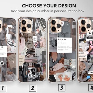 Nurse Phone Case, Anatomy Phone Case, Aesthetic Phone Case, Hospital Phone Case, Bone Phone Case, Doctor Phone Case, Heart Phone Case Cover imagem 1